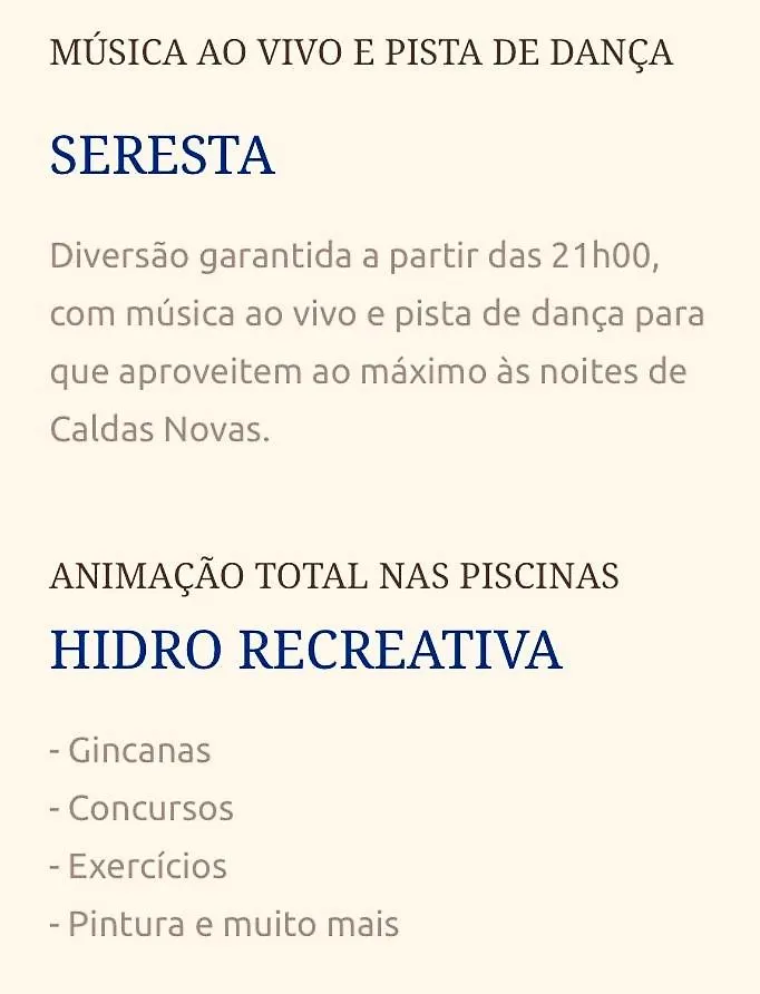 Flat Araras - Ctc, Incluso Roupas De Cama E Toalhas Aparthotel Caldas Novas